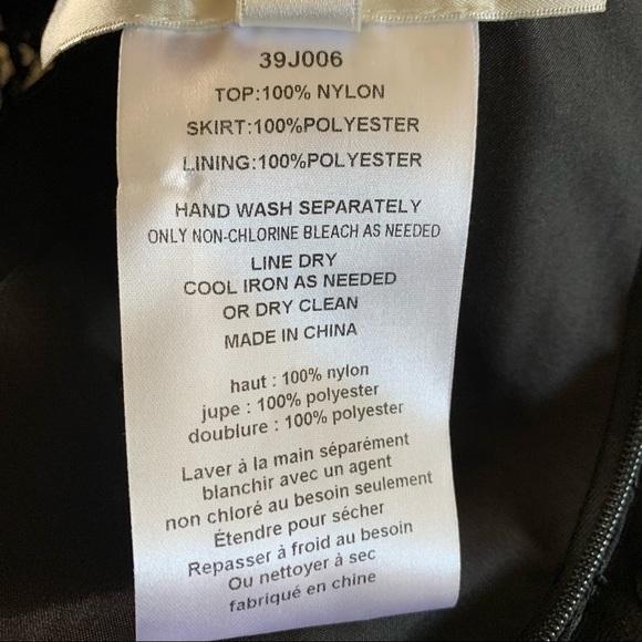 David’s Bridal NWT Short Sleeve Lace Chiffon Sz.12 - Picture 14 of 15